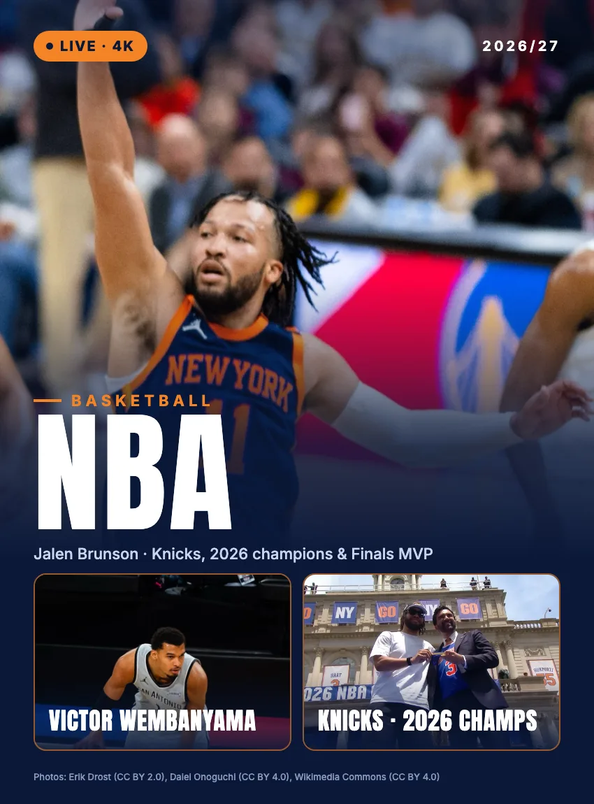 NBA 2026/27 live: Brunson en Wembanyama